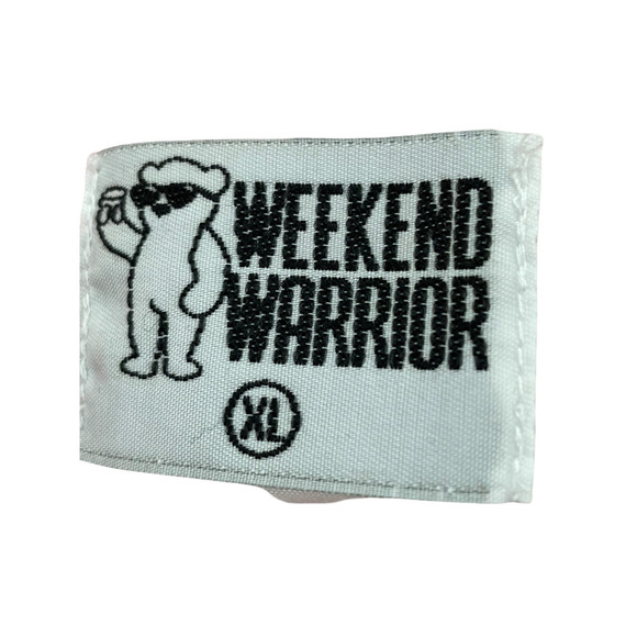 WEEKEND WARRIOR SAVAGE PRINT BUTTON UP SHORT SLEEVE SHIRT - Picture 5 of 5